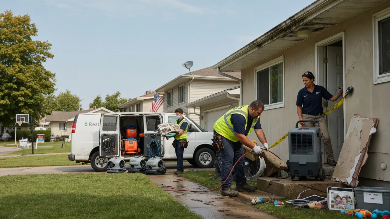 Water Damage Restoration in Denton, MT near me